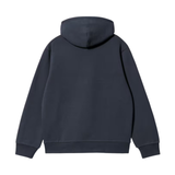 Carhartt WIP Hooded Carhartt Sweatshirt – Deep Night / Gentle Green