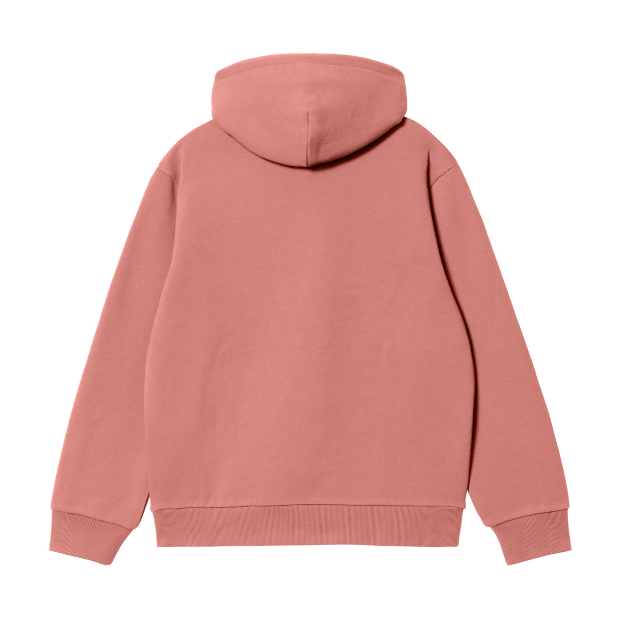 Carhartt WIP Hooded Carhartt Sweatshirt – Dusty Rose / Sycamore Tree