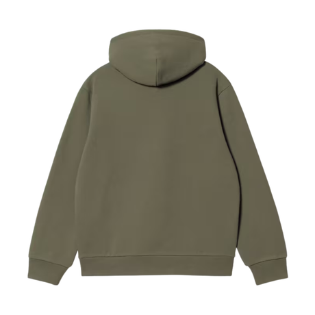Carhartt WIP Hooded Carhartt Sweatshirt – Leaf / Tourmaline
