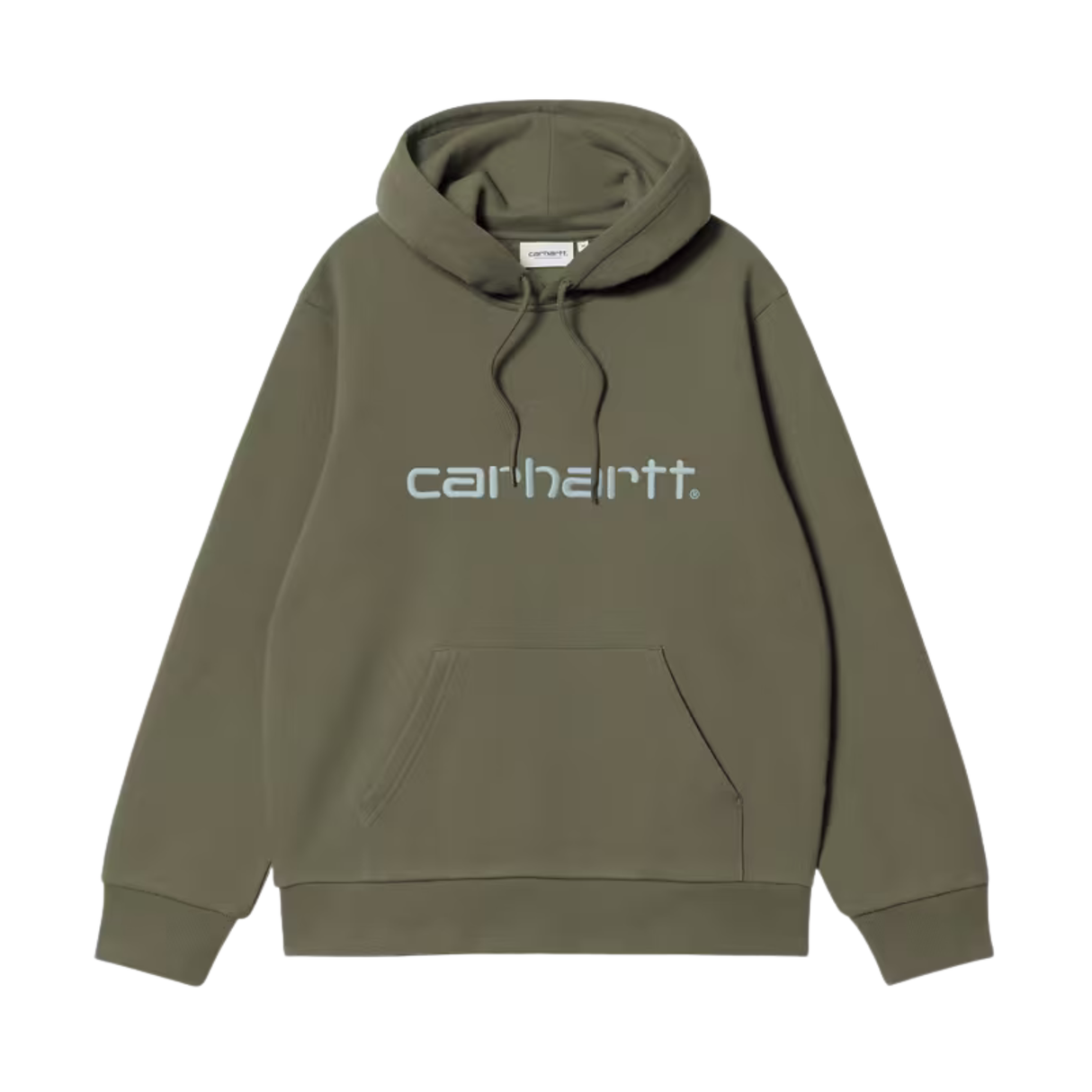 Carhartt WIP Hooded Carhartt Sweatshirt – Leaf / Tourmaline