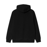 Carhartt WIP Hooded Chase Sweatshirt - Black