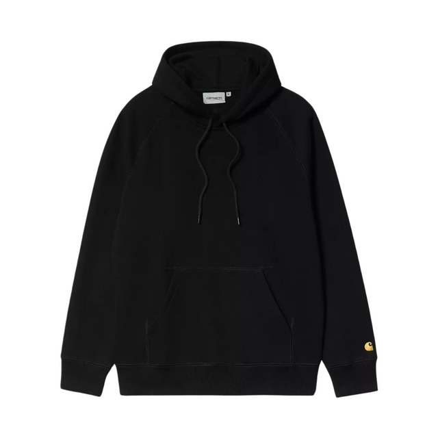 Carhartt WIP Hooded Chase Sweatshirt - Black