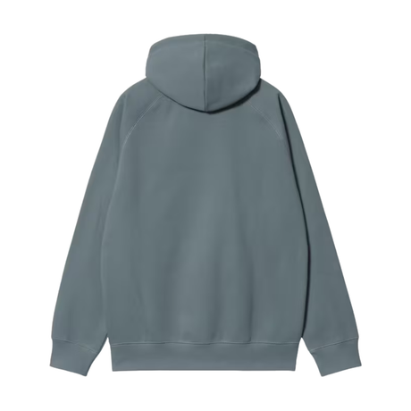 Carhartt WIP Hooded Chase Sweatshirt - Cozy Blue / Gold