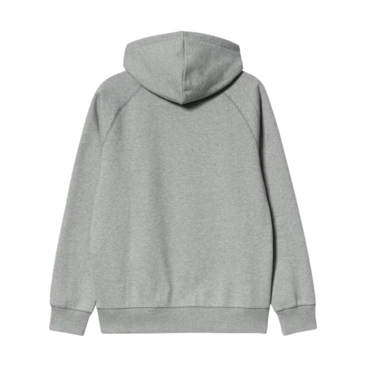 Carhartt WIP Hooded Chase Sweatshirt - Grey Heather / Gold
