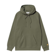 Carhartt WIP Hooded Chase Sweatshirt - Leaf / Gold