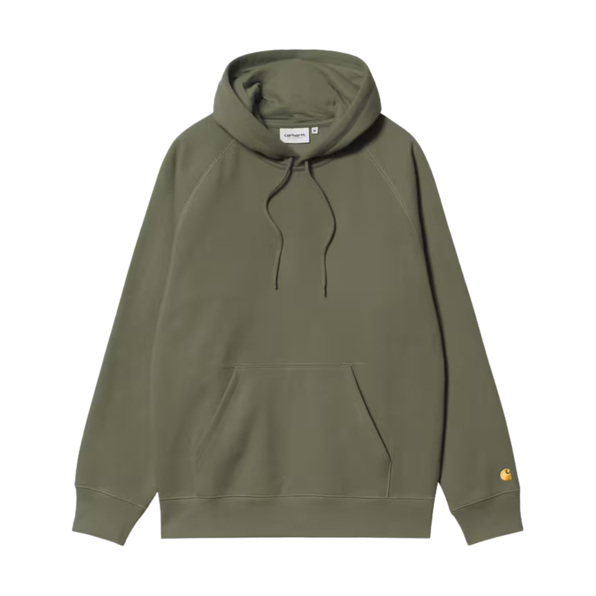 Carhartt WIP Hooded Chase Sweatshirt - Leaf / Gold