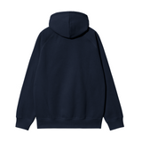 Carhartt WIP Hooded Chase Sweatshirt - Mizar / Gold