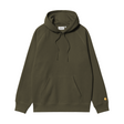 Carhartt WIP Hooded Chase Sweatshirt - Olive / Gold