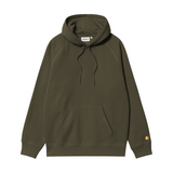 Carhartt WIP Hooded Chase Sweatshirt - Olive / Gold