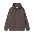 Carhartt WIP Hooded Chase Sweatshirt - Shale / Gold