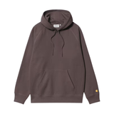 Carhartt WIP Hooded Chase Sweatshirt - Shale / Gold