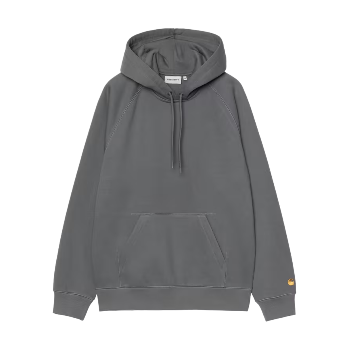 Carhartt WIP Hooded Chase Sweatshirt - Styx / Gold