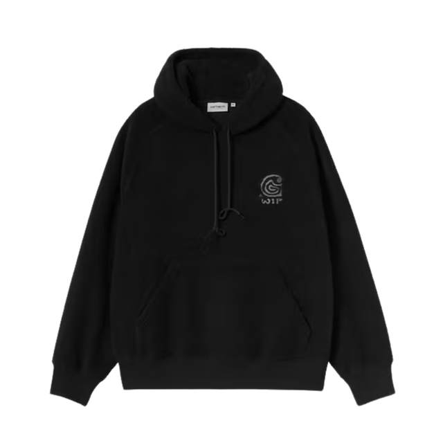 Carhartt WIP Hooded Helix Sweatshirt – Black / Porphyry