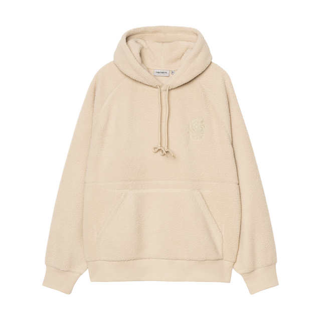 Carhartt WIP Hooded Helix Sweatshirt – Fleur De Sel / Wall