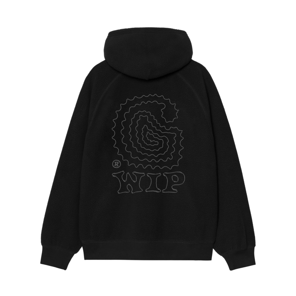 Carhartt WIP Hooded Limn C Fleece Sweatshirt - Black