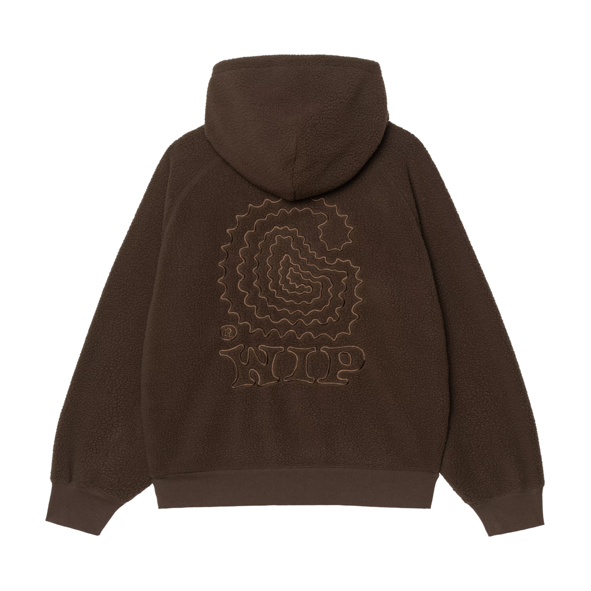 Carhartt WIP Hooded Limn C Fleece Sweatshirt - Tobacco