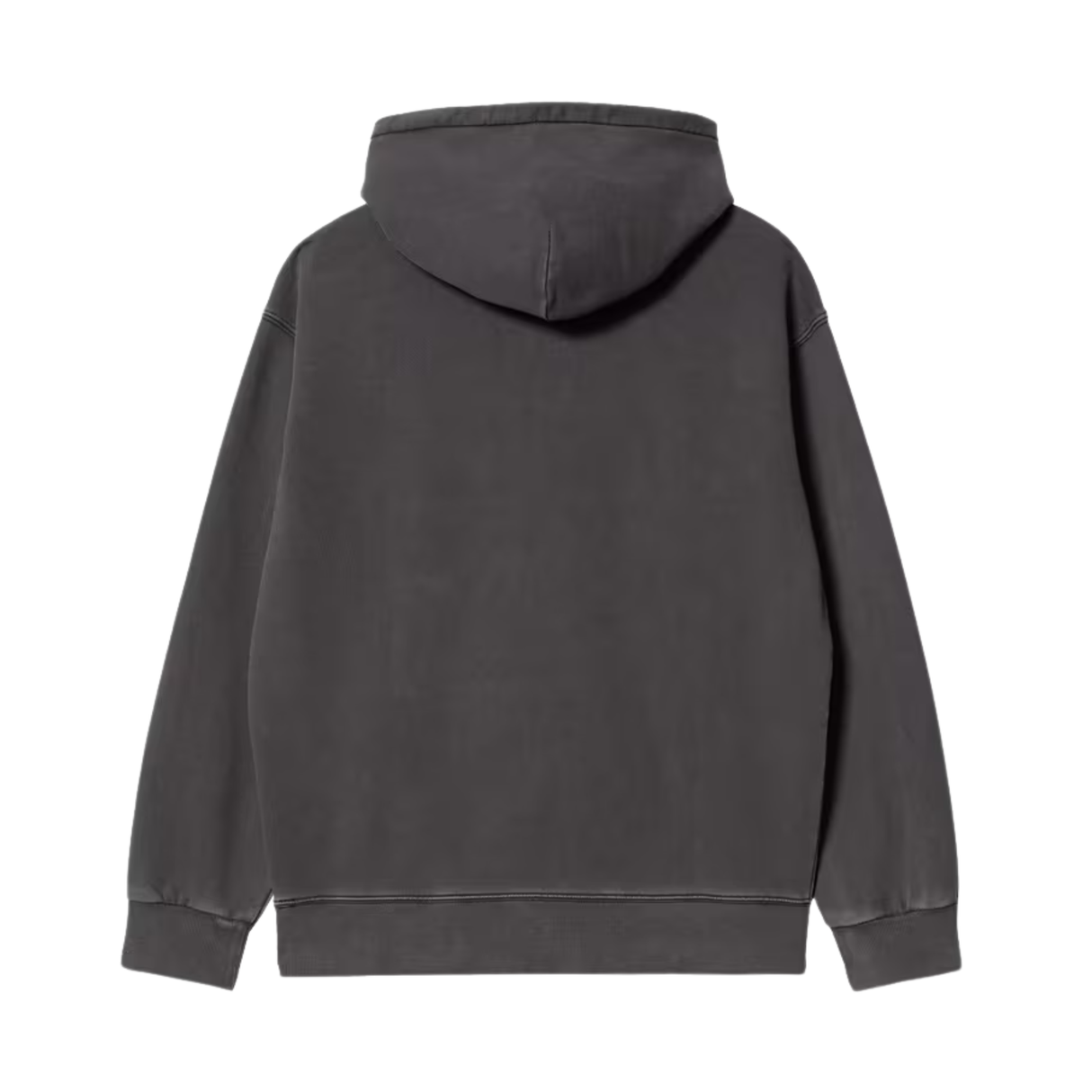 Carhartt WIP Hooded Nelson Sweatshirt - Black (garment dyed)