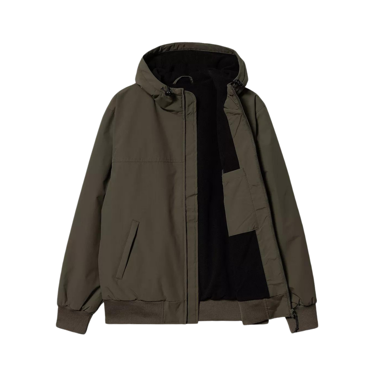 Carhartt WIP Hooded Sail Jacket (Winter) - Cypress / Black