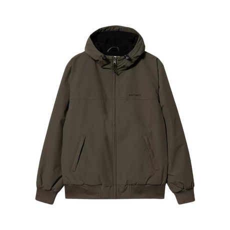 Carhartt WIP Hooded Sail Jacket (Winter) - Cypress / Black