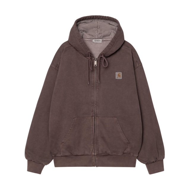 Carhartt WIP Hooded Vista Jacket - Palisander (garment dyed)