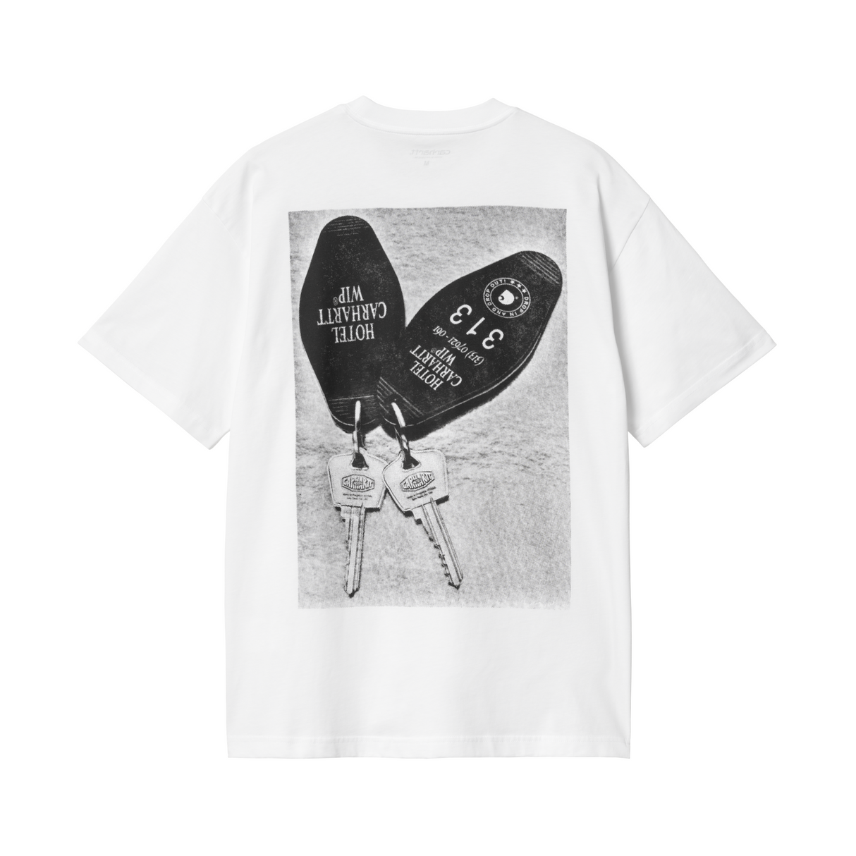 Carhartt WIP Hotel Keys T-Shirt - White / Black