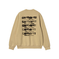 Carhartt WIP Ink Bleed Sweatshirt – Sable / Tobacco