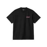 Carhartt WIP Ink Bleed T-Shirt - Black / Pink