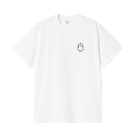 Carhartt WIP Linked Charms T-Shirt - White / Silver