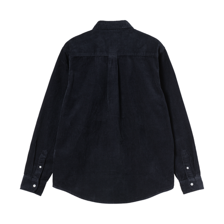 Carhartt WIP Madison Fine Cord Shirt - Dark Navy / Dark Navy