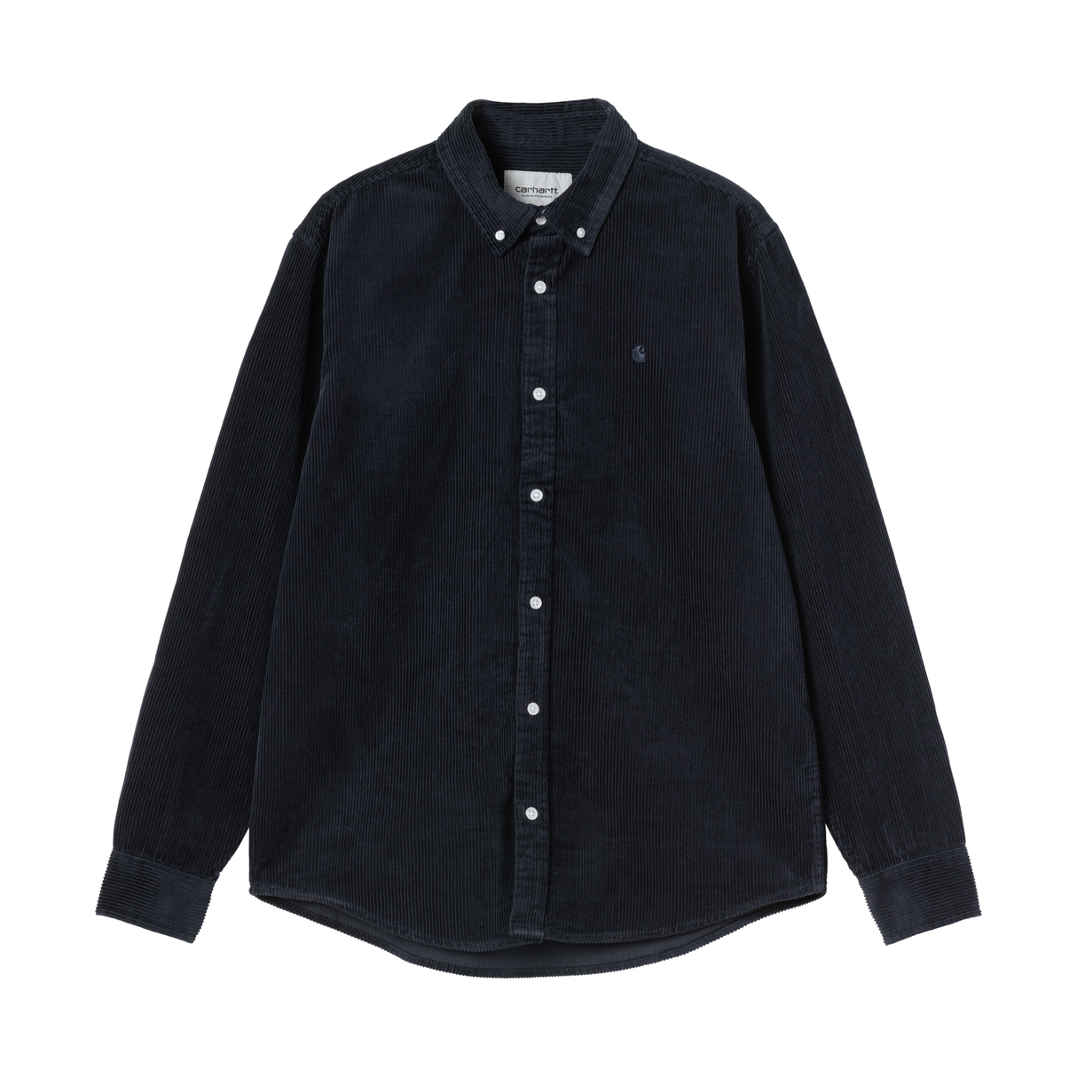 Carhartt WIP Madison Fine Cord Shirt - Dark Navy / Dark Navy