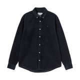 Carhartt WIP Madison Fine Cord Shirt - Dark Navy / Dark Navy