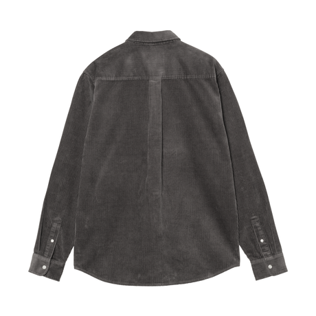 Carhartt WIP Madison Fine Cord Shirt - Graphite / Graphite
