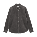Carhartt WIP Madison Fine Cord Shirt - Graphite / Graphite