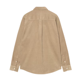 Carhartt WIP Madison Fine Cord Shirt - Iroko / Wax