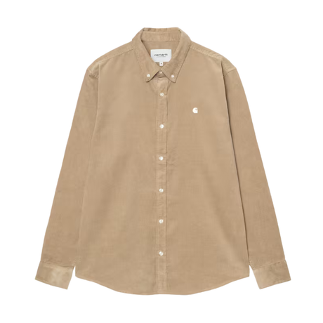 Carhartt WIP Madison Fine Cord Shirt - Iroko / Wax