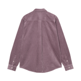 Carhartt WIP Madison Fine Cord Shirt - Phlox / Phlox