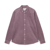 Carhartt WIP Madison Fine Cord Shirt - Phlox / Phlox