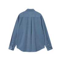 Carhartt WIP Madison Fine Cord Shirt - Sorrent Blue/ Wax