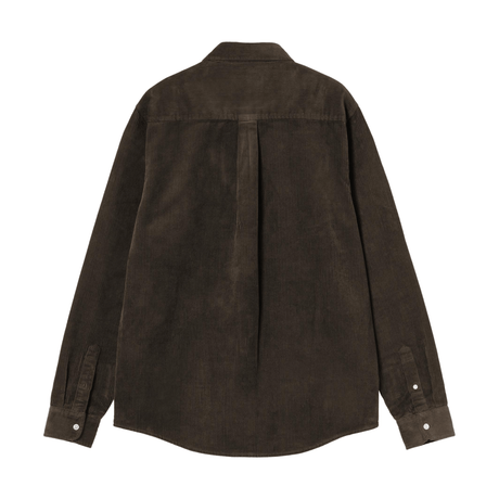 Carhartt WIP Madison Fine Cord Shirt - Tobacco