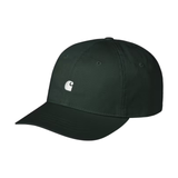 Carhartt WIP Madison Logo Cap - Dark Scarab / White