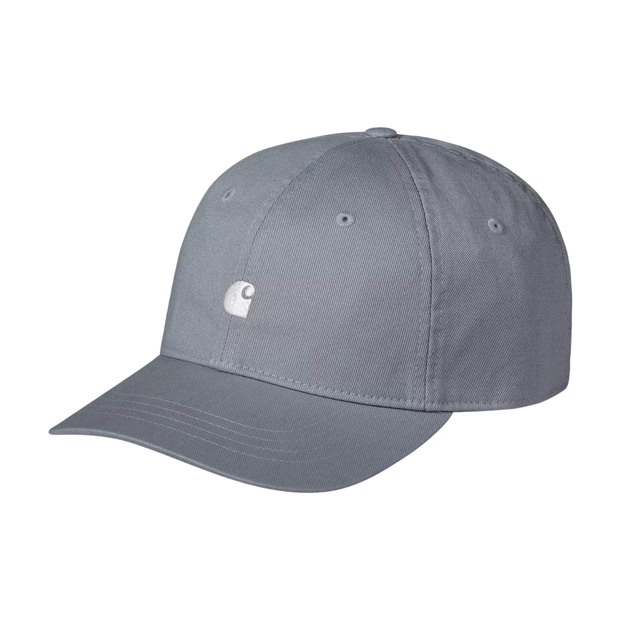 Carhartt WIP Madison Logo Cap - Shady Blue / White