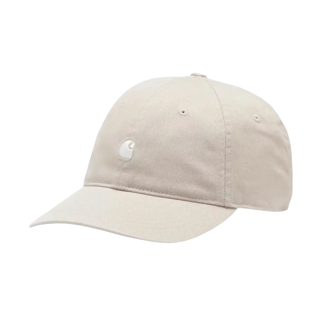 Carhartt WIP Madison Logo Cap - Stone / White