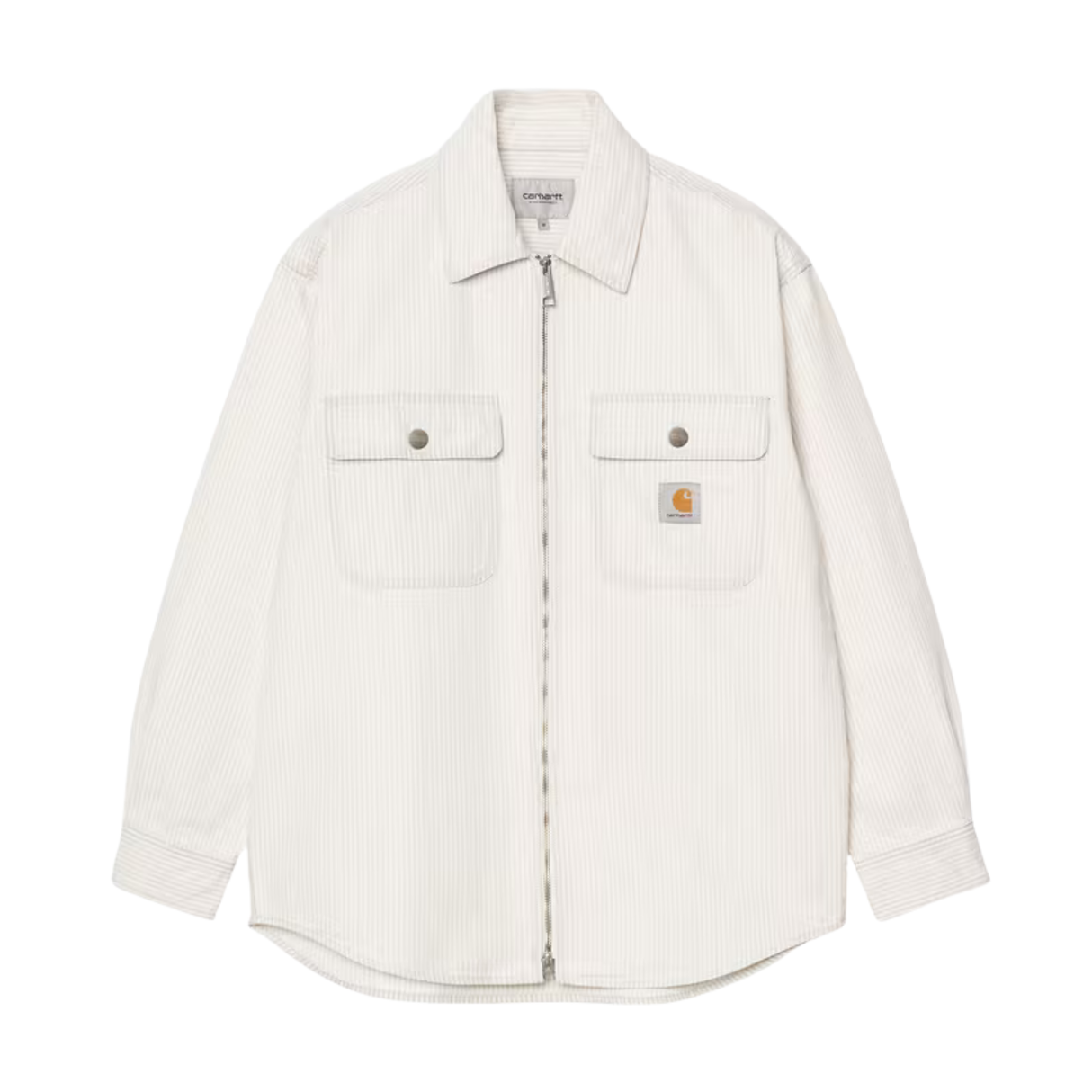 Carhartt WIP Mercer Shirt Jacket - Mercer Stripe, Graphite / (bleached)