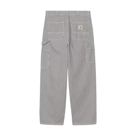 Carhartt WIP Mercer Single Knee Pant - Mercer Stripe, Graphite / Wax (stone washed)
