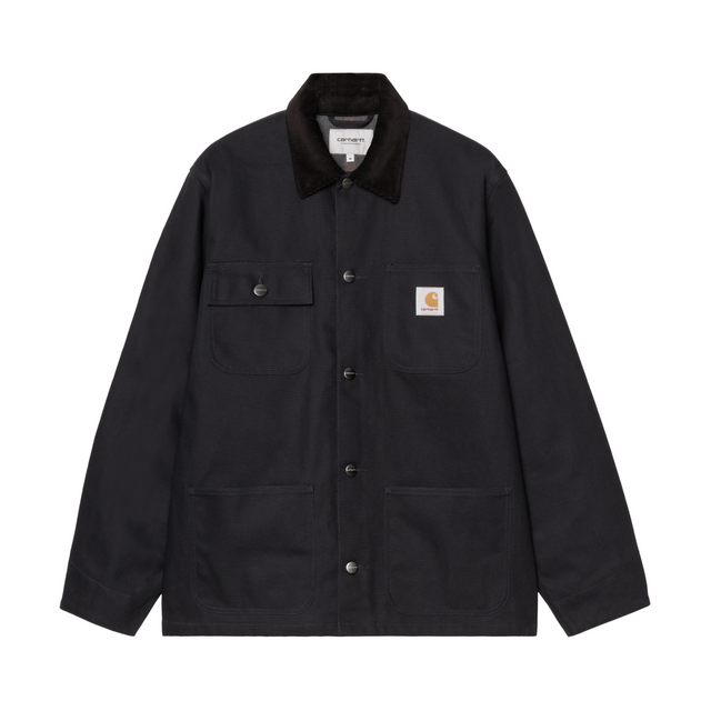 Carhartt WIP Michigan Coat Jacket - Black / Black (rigid)