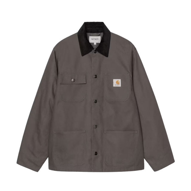 Carhartt WIP Michigan Coat Jacket - Graphite / Black (rigid)