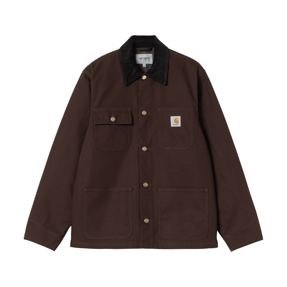 Carhartt WIP Michigan Coat Jacket - Tobacco / Black (rigid)