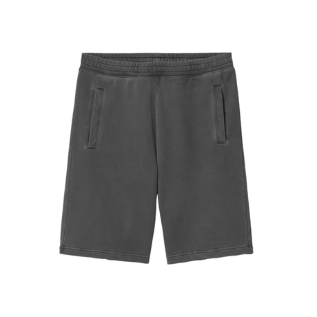 Carhartt WIP Nelson Sweat Short - Black (garment dyed)
