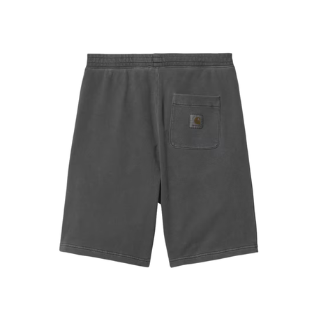 Carhartt WIP Nelson Sweat Short - Black (garment dyed)