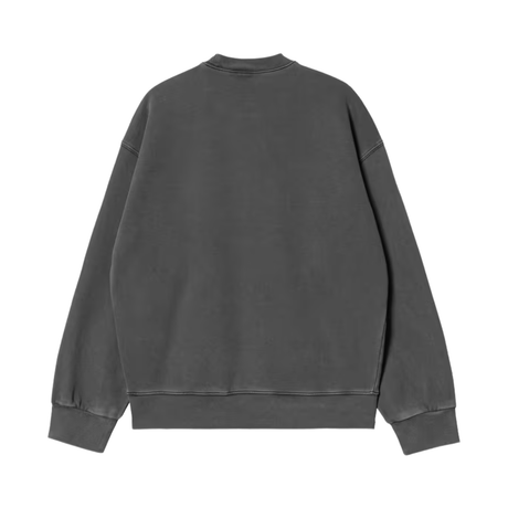 Carhartt WIP Nelson Sweatshirt - Black (garment dyed)